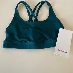 Lululemon Energy Bra, never worn before! new with tags,  color is frost green